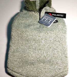 Berkshire Pet Polartec Fleece-lined Dog Jacket - green heather